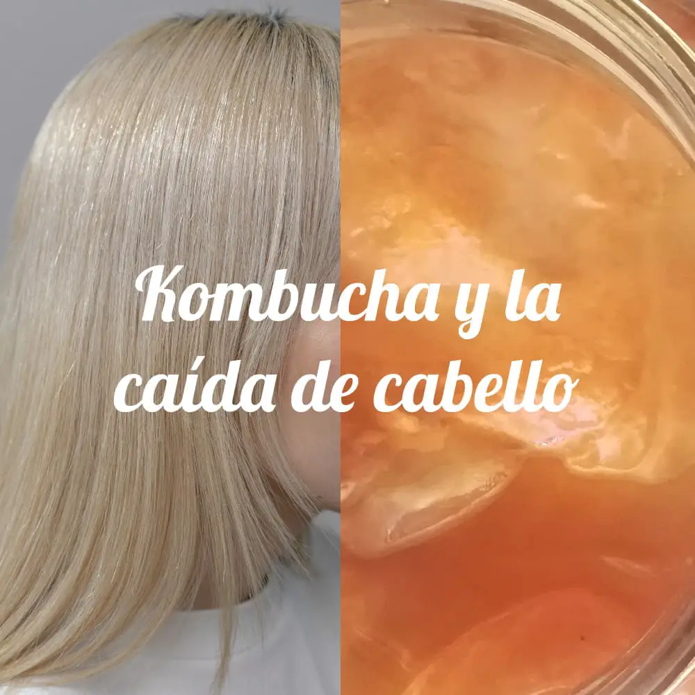 Efectos de la kombucha sobre la caída de cabello